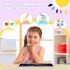 imagebravokids 10 Inch LCD Writing Tablet for Kids Erasable Drawing Tablet for Toddlers Doodle Board for Boys Learning Painting Pads Toys Christmas Birthday Gifts for 3 4 5 6 Years Old GirlsPurple