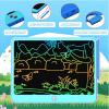 imagebravokids 10 Inch LCD Writing Tablet for Kids Erasable Drawing Tablet for Toddlers Doodle Board for Boys Learning Painting Pads Toys Christmas Birthday Gifts for 3 4 5 6 Years Old GirlsBlue