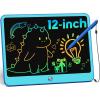 imagebravokids 10 Inch LCD Writing Tablet for Kids Erasable Drawing Tablet for Toddlers Doodle Board for Boys Learning Painting Pads Toys Christmas Birthday Gifts for 3 4 5 6 Years Old GirlsBlue