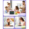 imagebravokids LCD Writing Tablet for KidsToys for 2 3 4 5 6 Year Old Girl Gifts85 Inch Toddler Doodle Board Drawing Tablet Unicorn Toys Christmas Birthday Gifts PinkPurple
