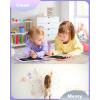 imagebravokids LCD Writing Tablet for KidsToys for 2 3 4 5 6 Year Old Girl Gifts85 Inch Toddler Doodle Board Drawing Tablet Unicorn Toys Christmas Birthday Gifts PinkPurple