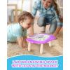 imagebravokids Magnetic Drawing Board for Kids with Sturdy Legs Color Erasable Doodle Writing Pad for Toddler Boy Girls Educational Preschool Learning Toys for 1 2 3 3 4 Years Old Birthday Gifts BluePurple