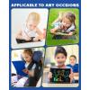 imagebravokids 2 Pack LCD Writing Tablet with Stylus 85 inch Colorful Doodle Board Drawing Pad for Kids Travel Games Activity Learning Toys Birthday Gift for Age 3 4 5 6 7 8 Year Old Boys Girls85 Inch