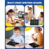 imagebravokids 2 Pack LCD Writing Tablet with Stylus 85 inch Colorful Doodle Board Drawing Pad for Kids Travel Games Activity Learning Toys Birthday Gift for Age 3 4 5 6 7 8 Year Old Boys Girls10 Inch