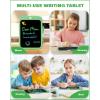 imagebravokids 10inch LCD Writing Tablet for Kids Colorful Toddlers Toys Drawing Board Educational GirlsToys Unicorn Doodle Board Toys for 2 3 4 5 6 7 8 Year Old Boys Birthday Christmas GiftsGreen