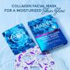 imageMAREE Collagen Face Mask with Hyaluronic Acid  Sheet Face Masks Skincare with Green ampamp Red Algae Extract for All Skin Types  Hydrating Facial Mask Skin For Women Care Mascarillas Faciales  6 PackFacial Mask