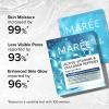 imageMAREE Collagen Face Mask with Hyaluronic Acid  Sheet Face Masks Skincare with Green ampamp Red Algae Extract for All Skin Types  Hydrating Facial Mask Skin For Women Care Mascarillas Faciales  6 PackHydrogel Mask