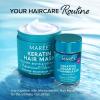 imageMAREE Hair Oil for Damaged Hair  Keratin Styling ampamp Moisturizing Oil Capsules with Avocado Jojoba ampamp Argan Oil  Leavein Anti Frizz Hair Serum for Frizzy and Damaged Hair Vitamins A E ampamp B564 Fl Oz Pack of 1