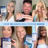 imageMAREE Teeth Whitening Strips with Mint Flavor Comfortable for Sensitive Teeth  Teeth Whitening Strips with Calcium Formula White Strips for Gentle Dental Care ampamp Fresh Breath  Pack of 28 Strips1 Count Pack of 28