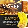 imageMAREE Eye Gels  Under Eye Patches for Puffy Eyes and Dark Circles with Natural Marine Collagen ampamp Hyaluronic Acid  AntiAging Eye Masks for Face to Soothe Puffiness Undereye Patches for WrinklesGold
