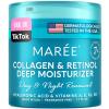 imageMAREE Face Moisturizer Retinol Cream for Face  Anti Aging Face Cream  Moisturizer Face Cream with Collagen  Facial Moisturizer Wrinkle Cream for Women Skin Tightening Crema Hidratante Para la Cara17 Fl Oz Pack of 1