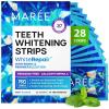 imageMAREE Teeth Whitening Strips with Mint Flavor Comfortable for Sensitive Teeth  Teeth Whitening Strips with Calcium Formula White Strips for Gentle Dental Care ampamp Fresh Breath  Pack of 28 Strips1 Count Pack of 28
