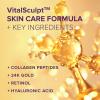 imageMAREE Collagen Facial Mask with Hyaluronic Acid  Hydrating Face Masks Skincare  Mascarillas Faciales For Women Skin Care  Gold 5 CountGold