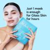 imageMAREE Collagen Facial Mask with Hyaluronic Acid  Hydrating Face Masks Skincare  Mascarillas Faciales For Women Skin Care  Gold 5 CountWhite