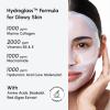 imageMAREE Collagen Facial Mask with Hyaluronic Acid  Hydrating Face Masks Skincare  Mascarillas Faciales For Women Skin Care  Gold 5 CountWhite