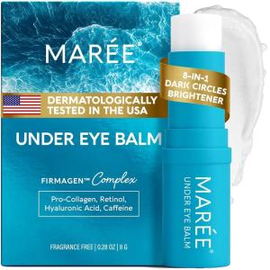 imageMAREE Under Eye Balm Stick Hydrating  Retinol Caffeine Under Eye Brightener Stick for Older Women  Collagen Under Eye Cream for Dark Circles ampamp Wrinkles  Skin Care Treatment MoisturizerMono Eye Stick