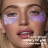 imageMAREE Violet Eye Gels  Marine Collagen Under Eye Patches for Puffy Eyes  Undereye Mask Patches for Women  Moisturizing Gel Eye Masks with Grape Water  Gel PadsViolet