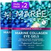 imageMAREE Violet Eye Gels  Marine Collagen Under Eye Patches for Puffy Eyes  Undereye Mask Patches for Women  Moisturizing Gel Eye Masks with Grape Water  Gel PadsMulticolor