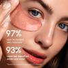 imageMAREE Violet Eye Gels  Marine Collagen Under Eye Patches for Puffy Eyes  Undereye Mask Patches for Women  Moisturizing Gel Eye Masks with Grape Water  Gel PadsPink