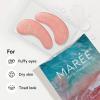 imageMAREE Hydrating Under Eye Patches for Puffy Eyes and Dark Circles  Marine Collagen ampamp Caffeine Eye Patches  Brightening Eye Patche with Niacinamide  Depuffing Eye Mask for Dark Circles and PuffinessPink