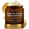 imageMAREE Deep Conditioning Hair Mask for Damaged Hair  Argan Oil ampamp Biotin Jojoba Hair Treatment  Hair Repair Mask for Dry Curly Frizzy ColorTreated Hair Care  Mascarilla Para el Cabello HidratanteArgan Oil  Biotin