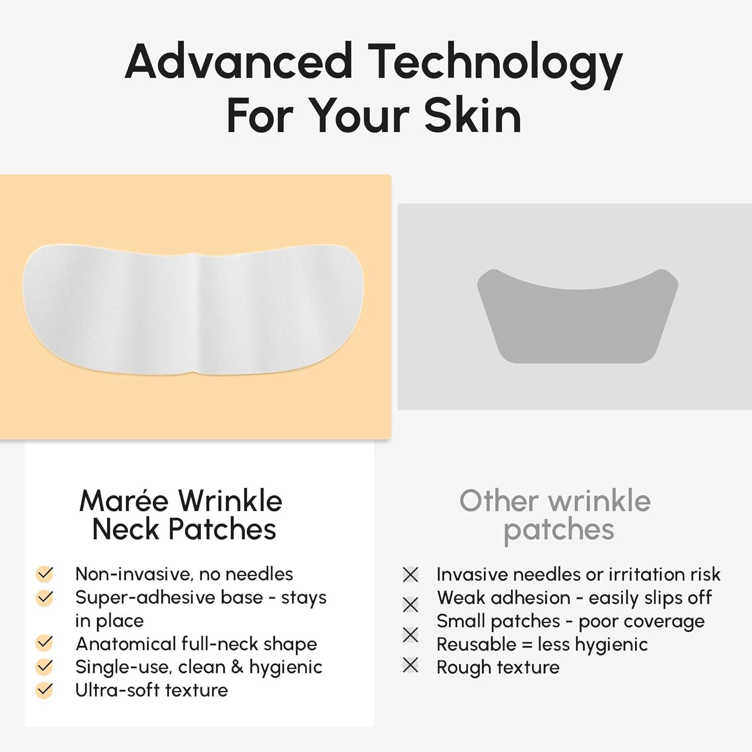 imageMAREE Neck Wrinkle Collagen Patches 5 pcs