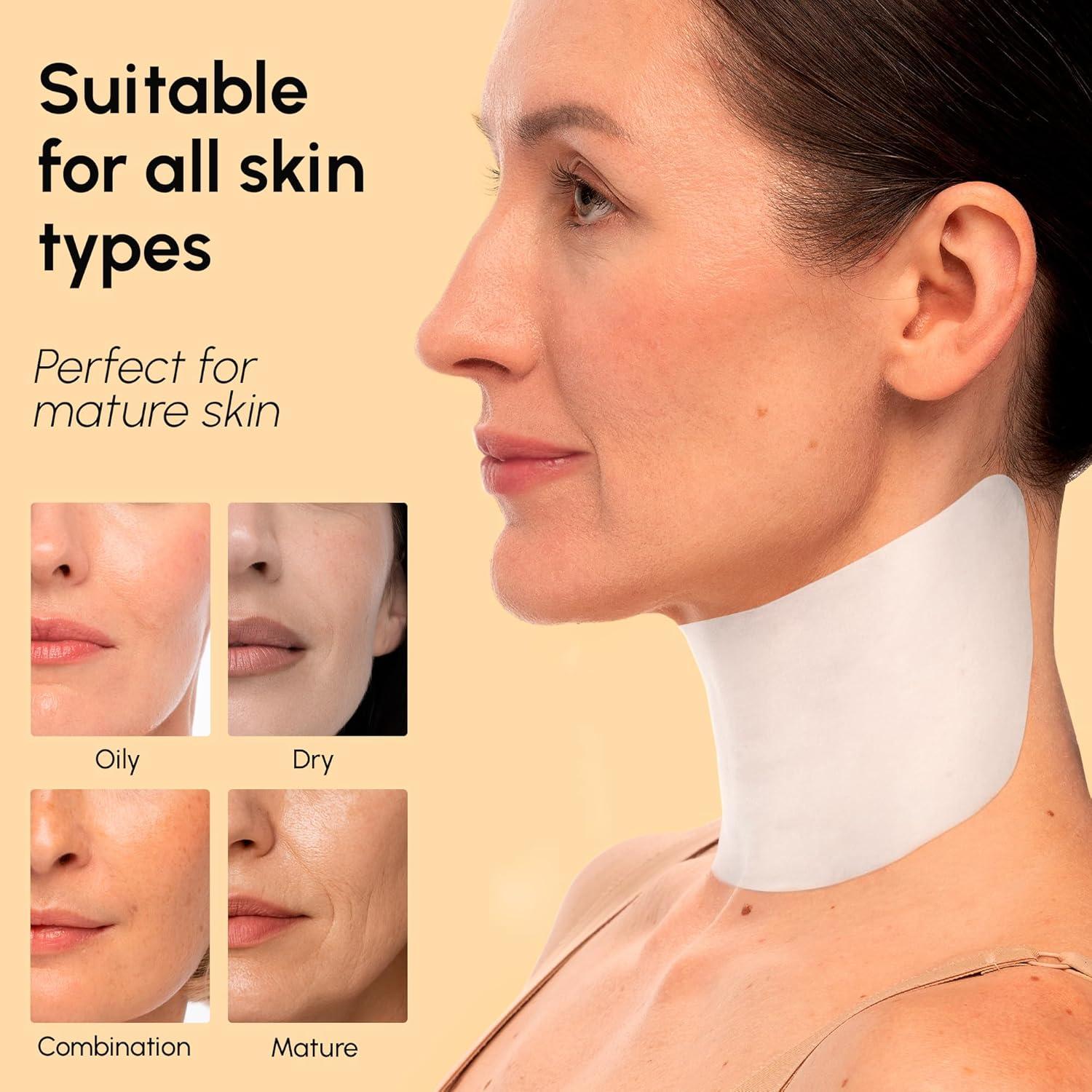 imageMAREE Neck Wrinkle Collagen Patches 5 pcs