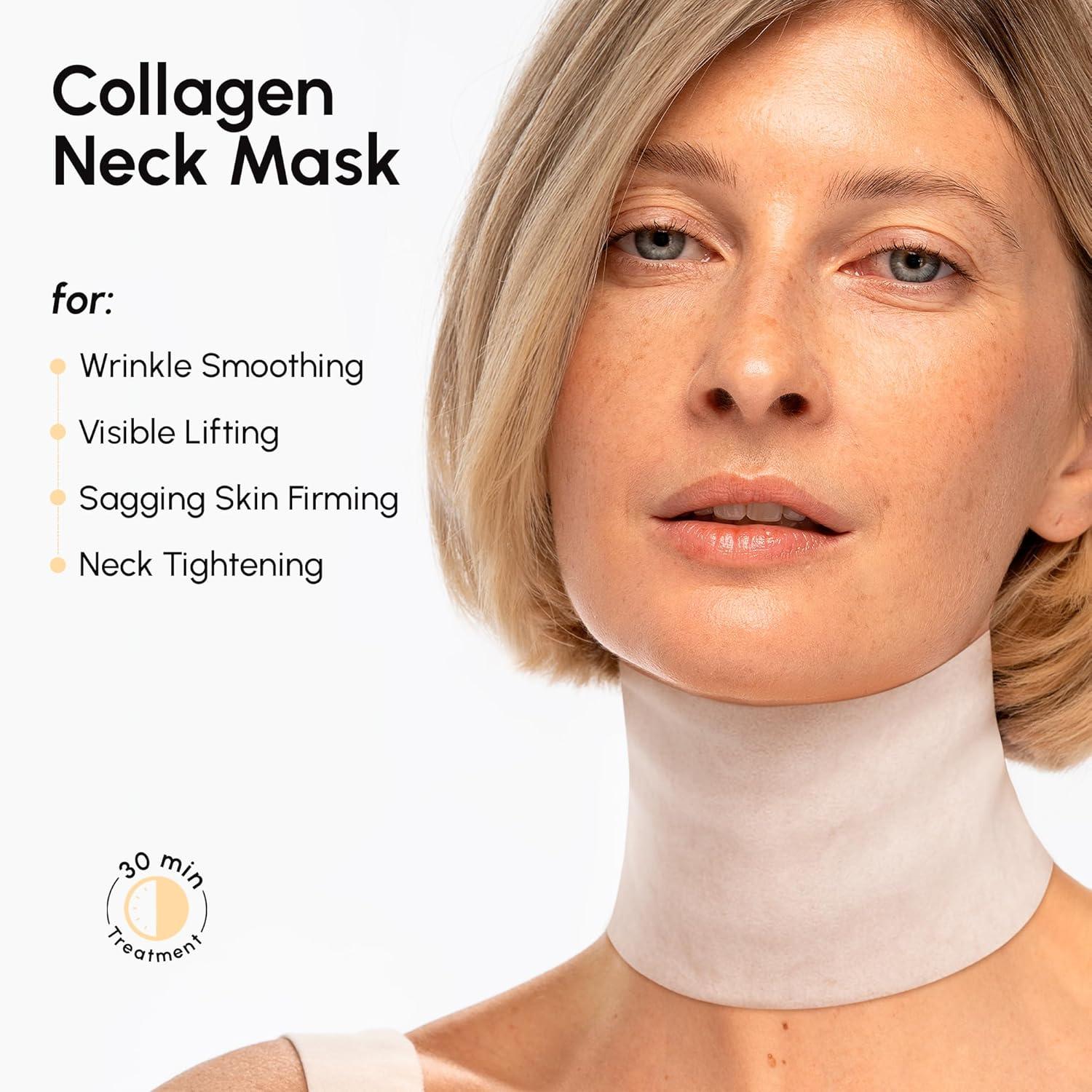 imageMAREE Neck Wrinkle Collagen Patches 5 pcs
