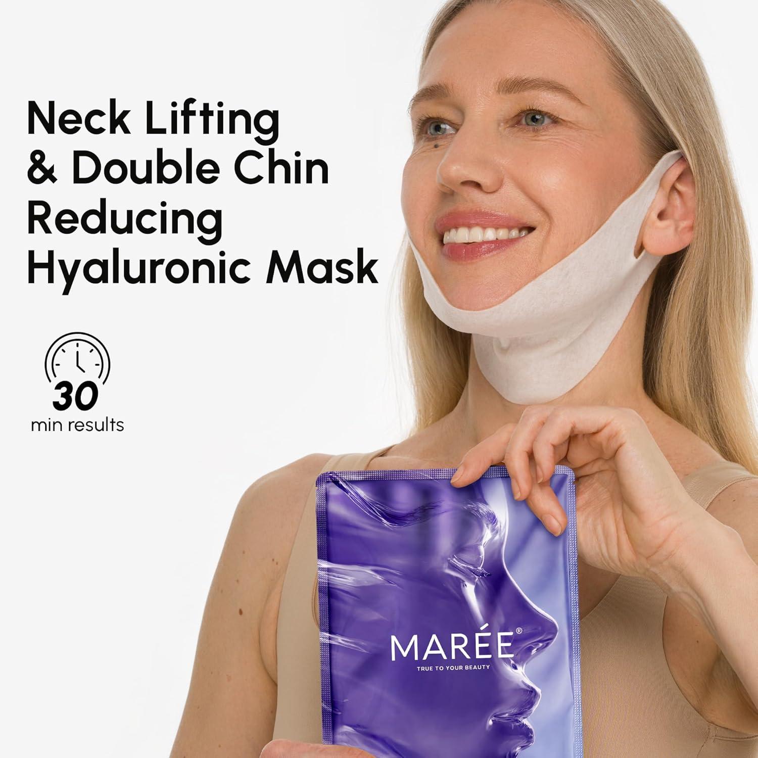 imageMAREE VLifting Mask Hyaluronic Acid Collagen  Lightweight Skincare Treatment for Soft Skin