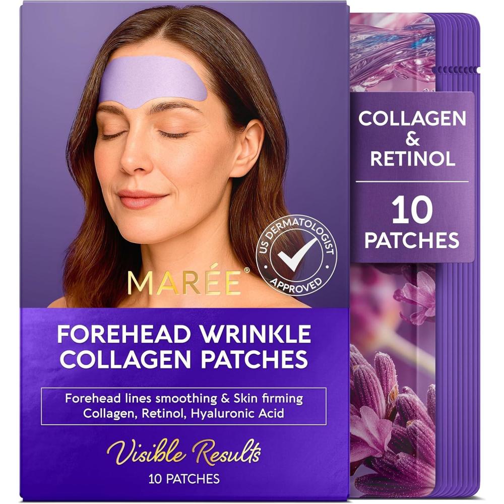 imageMAREE Forehead Wrinkle Collagen Patches 10 pcs