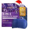 imageMAREE Heated Eye Masks for Dry Eyes  Steam Eye Mask Disposable  Lavender Self Heating Eye Mask for Puffy Eye  Facial Steamer Alternative for Relaxation  Warm Compress for Eyes  Spa Gift for Women16 Count Pack of 1