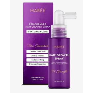 imageMAREE Hair Growth Spray  Supports Healthy Hair ampamp Reduces Breakage