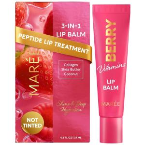 image:imageMAREE Lip Mask Overnight  Vanilla Lip Moisturizer For Very Dry Lips  Hydrating Lip Butter with Collagen Shea Butter amp Jojoba Oil  Day amp Night Lip Treatment Sleeping Mask  Hidratante de LabiosLip Balm
