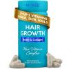image:imageMAREE Hair Growth Vitamins  Faster Thicker Hair Growth Products  Biotin amp Collagen Complex Hair Growth Supplements  Hair Vitamins for Hair Loss for Women amp Men  Vitaminas Para El Cabello 120 PillsBlue