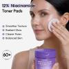 image:imageMAREE Vitamin C Toner Pads for Face  Brightening Facial Polishes with 20 Complex Vitamin C Collagen Niacinamide TXA  Facial Radiance Uneven Skin Tone Acne Clearing Pads  Glow Up Skincare DeviceNiacinamide Pads
