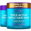 image:imageMAREE Curl Repair Hair Mask  Deep Conditioning Care for Damaged Dry Curly Hair Products for Women amp Men  Curl Moisturizer amp Conditioner  Tratamiento Mascarilla para el Cabello Seco y MaltratadoPurple