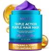 image:imageMAREE Curl Repair Hair Mask  Deep Conditioning Care for Damaged Dry Curly Hair Products for Women amp Men  Curl Moisturizer amp Conditioner  Tratamiento Mascarilla para el Cabello Seco y MaltratadoPurple