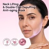 image:imageMAREE V Line Lifting Mask  Anti Aging Neck Lift Tape amp Chin Strap for Sleeping  Tightening and Lifting Neck Wrinkle Patch and Double Chin Reducer for Face Lift  Depuffer Jawline Shaper Facial Masks5 Count Pack of 1