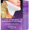 image:imageMAREE V Line Lifting Mask with 24K Gold  Deep Collagen Face Mask for Women  Jawline Shaper Mask with Retinol amp Hyaluronic Acid  Neck Tightening amp Firming  Double Chin Strap for Face Lift  2 packPurple