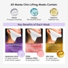 image:imageMAREE V Line Lifting Mask with 24K Gold  Deep Collagen Face Mask for Women  Jawline Shaper Mask with Retinol amp Hyaluronic Acid  Neck Tightening amp Firming  Double Chin Strap for Face Lift  2 packPurple