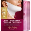image:imageMAREE V Line Lifting Mask  Anti Aging Neck Lift Tape amp Chin Strap for Sleeping  Tightening and Lifting Neck Wrinkle Patch and Double Chin Reducer for Face Lift  Depuffer Jawline Shaper Facial Masks5 Count Pack of 1