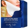 image:imageMAREE V Line Lifting Mask Chin Strap  Advanced Retinol Face Lifting Mask amp Neck Lift Tape  Double Chin Reducer amp Jawline Shaper  Retinol Collagen Facial Masks for Face Lift Tightening and Firming10 Count Pack of 1