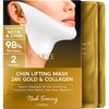 image:imageMAREE V Line Lifting Mask with 24K Gold  Deep Collagen Face Mask for Women  Jawline Shaper Mask with Retinol amp Hyaluronic Acid  Neck Tightening amp Firming  Double Chin Strap for Face Lift  2 packGold