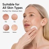 image:imageMAREE Self Tanning Facial Pads  Exfoliating Glow Pads amp Tan Towels for Face amp Body  Travel Size Self Tanner Wipes for Sunless Face Tanning  No Rinse Gradual Natural Fair to Medium Tan TowelettesDark Blue