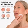 image:imageMAREE Self Tanning Facial Pads  Exfoliating Glow Pads amp Tan Towels for Face amp Body  Travel Size Self Tanner Wipes for Sunless Face Tanning  No Rinse Gradual Natural Fair to Medium Tan TowelettesSky Blue