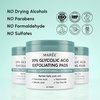 image:imageMAREE Self Tanning Facial Pads  Exfoliating Glow Pads amp Tan Towels for Face amp Body  Travel Size Self Tanner Wipes for Sunless Face Tanning  No Rinse Gradual Natural Fair to Medium Tan TowelettesDark Blue
