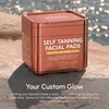 image:imageMAREE Self Tanning Facial Pads  Exfoliating Glow Pads amp Tan Towels for Face amp Body  Travel Size Self Tanner Wipes for Sunless Face Tanning  No Rinse Gradual Natural Fair to Medium Tan TowelettesBrown