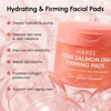 image:imageMAREE Self Tanning Facial Pads  Exfoliating Glow Pads amp Tan Towels for Face amp Body  Travel Size Self Tanner Wipes for Sunless Face Tanning  No Rinse Gradual Natural Fair to Medium Tan TowelettesSalmon