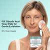 image:imageMAREE Self Tanning Facial Pads  Exfoliating Glow Pads amp Tan Towels for Face amp Body  Travel Size Self Tanner Wipes for Sunless Face Tanning  No Rinse Gradual Natural Fair to Medium Tan TowelettesDark Blue