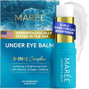 image:imageMAREE Under Eye Balm Stick Hydrating  Retinol Caffeine Under Eye Brightener Stick for Older Women  Collagen Undereye Cream for Dark Circles amp Wrinkles  028 Ounce GoldBlue